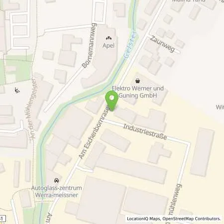 Standortübersicht der Tankstelle EnBW mobility+ AG und Co.KG in 37213 Witzenhausen