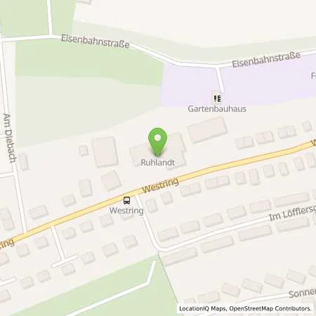 Standortübersicht der Tankstelle Autohaus Fulda Krah & Enders GmbH in 37269 Eschwege