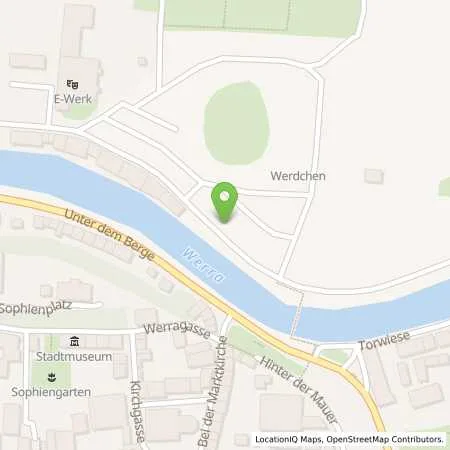 Standortübersicht der Tankstelle Stadtwerke Eschwege GmbH in 37269 Eschwege