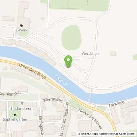 Standortübersicht der Tankstelle Stadtwerke Eschwege GmbH in 37269 Wanfried