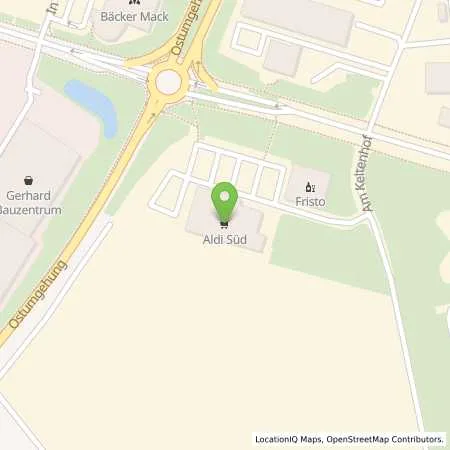 Standortübersicht der Tankstelle ALDI SÜD in 35510 Butzbach