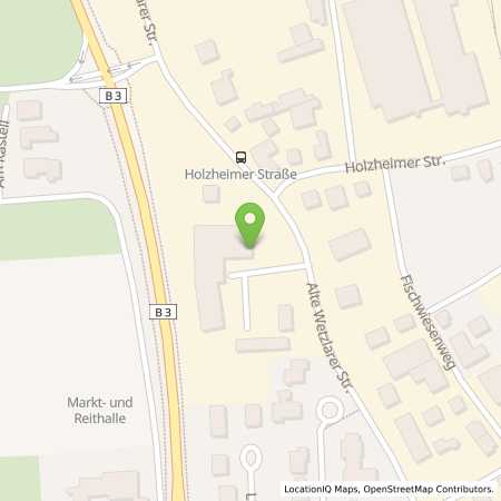 Standortübersicht der Strom (Elektro) Tankstelle: Autohaus Bilia GmbH & Co. KG in 35510, Butzbach