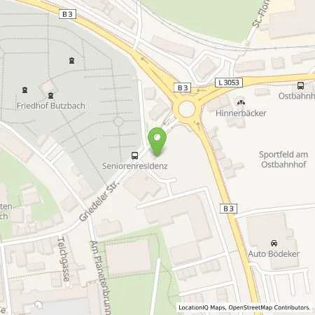 Standortübersicht der Tankstelle Oberhessische Versorgungsbetriebe AG in 35510 Butzbach