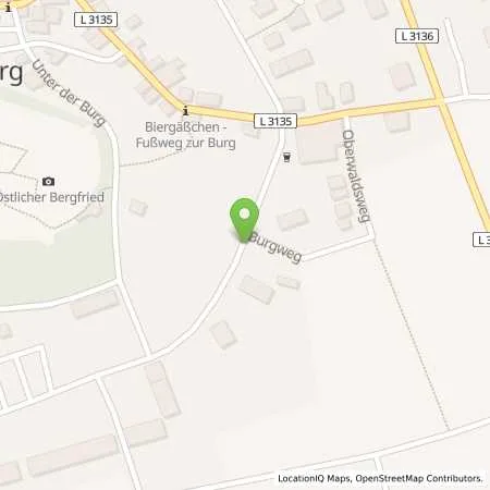 Standortübersicht der Tankstelle Oberhessische Versorgungsbetriebe AG in 35516 Münzenberg