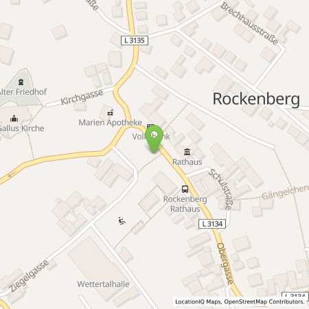 Standortübersicht der Strom (Elektro) Tankstelle: Oberhessische Versorgungsbetriebe AG in 35519, Rockenberg