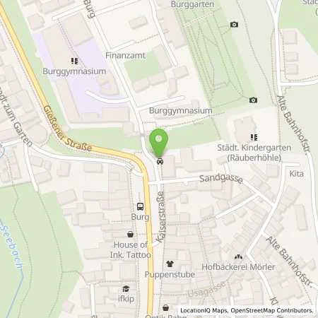 Standortübersicht der Tankstelle Oberhessische Versorgungsbetriebe AG in 61169 Friedberg