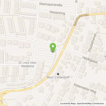 Standortübersicht der Tankstelle Maingau Energie GmbH in 61184 Karben