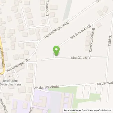 Standortübersicht der Tankstelle Maingau Energie GmbH in 61184 Karben