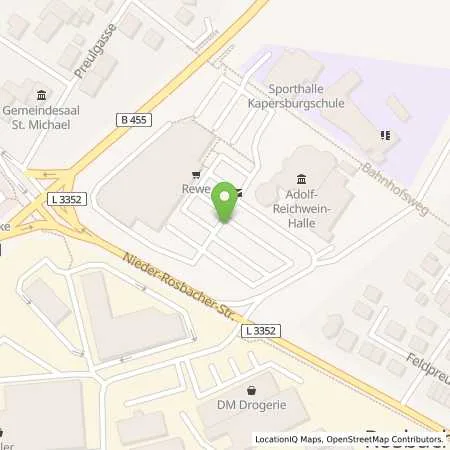 Standortübersicht der Tankstelle Mainova AG in 61191 Rosbach