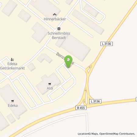 Standortübersicht der Strom (Elektro) Tankstelle: ALDI SÜD in 61200, Wlfersheim