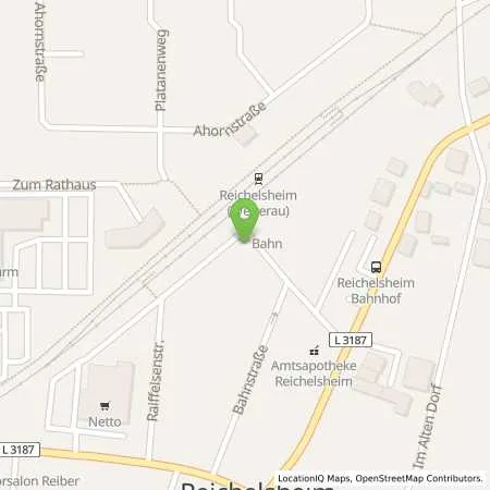 Standortübersicht der Tankstelle Oberhessische Versorgungsbetriebe AG in 61203 Reichelsheim