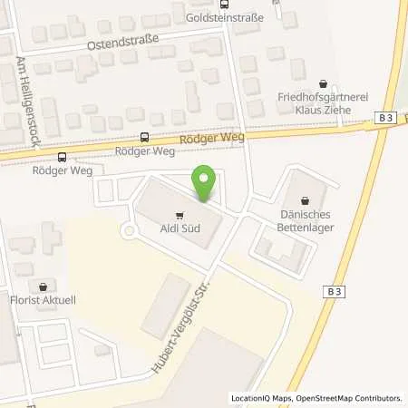 Standortübersicht der Tankstelle ALDI SÜD in 61231 Bad Nauheim