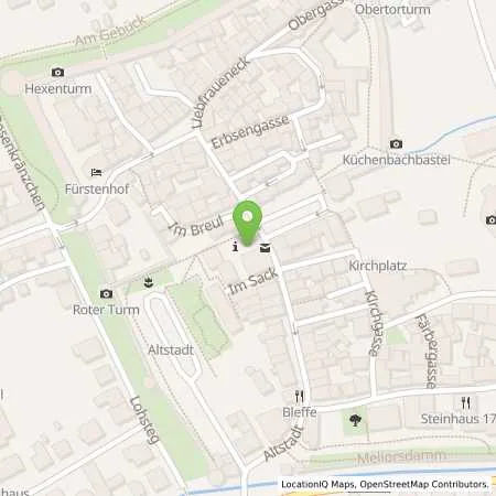 Standortübersicht der Tankstelle Oberhessische Versorgungsbetriebe AG in 63654 Büdingen