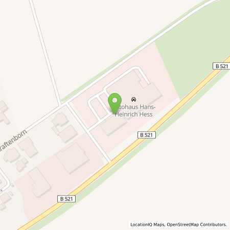Standortübersicht der Strom (Elektro) Tankstelle: Hansheinrich Hess GmbH in 63654, Bdingen