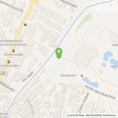 Standortübersicht der Tankstelle Oberhessische Versorgungsbetriebe AG in 63667 Nidda