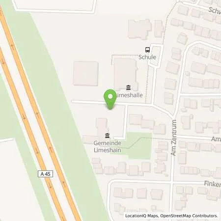 Standortübersicht der Tankstelle Oberhessische Versorgungsbetriebe AG in 63694 Limeshain