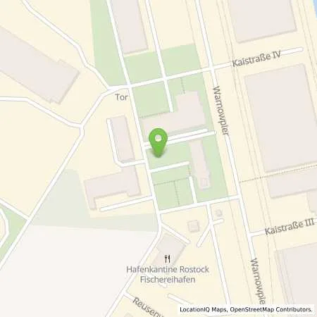 Standortübersicht der Tankstelle Stadtwerke Rostock AG in 18069 Rostock