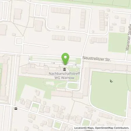 Standortübersicht der Tankstelle Wohnungsgenossenschaft Warnow Rostock-Warnemünde eG in 18109 Rostock