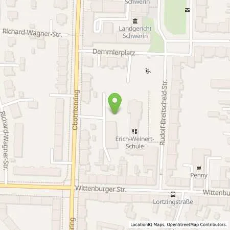 Standortübersicht der Tankstelle Comfortcharge GmbH in 19053 Schwerin