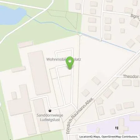 Standortübersicht der Tankstelle Stadtwerke Ludwigslust-Grabow GmbH in 19288 Ludwigslust