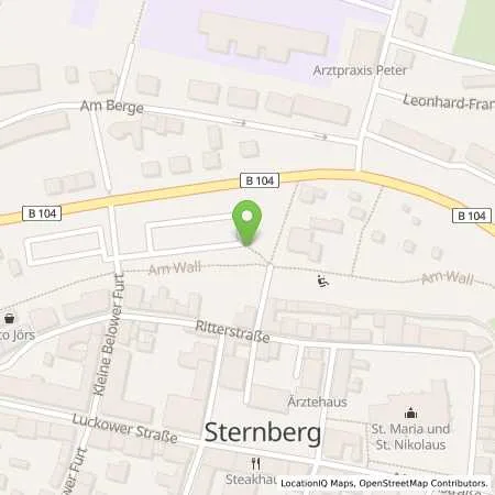 Standortübersicht der Tankstelle WEMAG AG in 19406 Sternberg