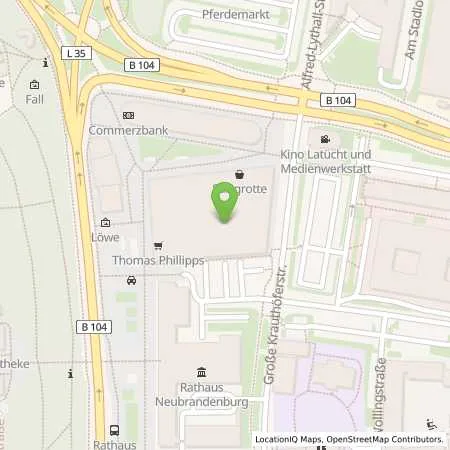 Standortübersicht der Tankstelle Neubrandenburger Wohnungsgesellschaft mbH in 17033 Neubrandenburg