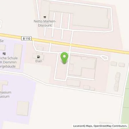 Standortübersicht der Tankstelle AH Ferdinand Schultz in 17109 Demmin