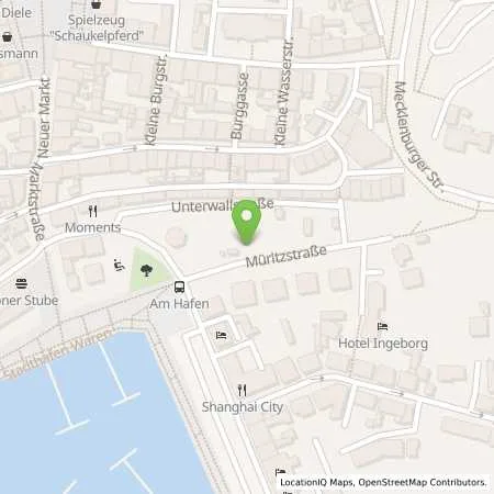 Standortübersicht der Tankstelle Stadtwerke Waren GmbH in 17192 Waren (Müritz)