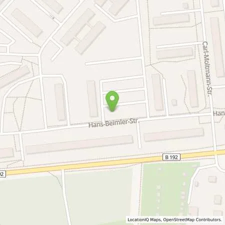 Standortübersicht der Tankstelle Stadtwerke Waren GmbH in 17192 Waren (Müritz)