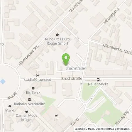 Standortübersicht der Tankstelle Stadtwerke Neustrelitz GmbH in 17235 Neustrelitz