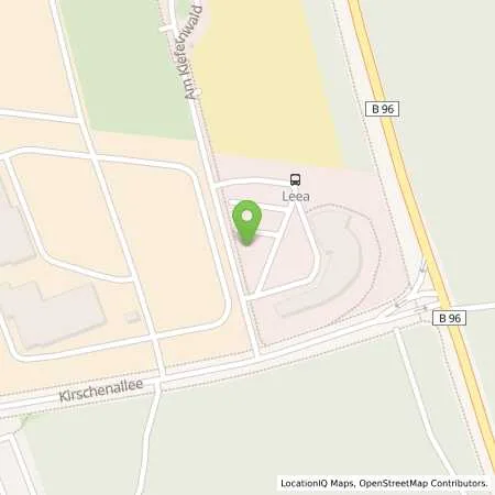 Standortübersicht der Tankstelle Allego GmbH in 17235 Neustrelitz