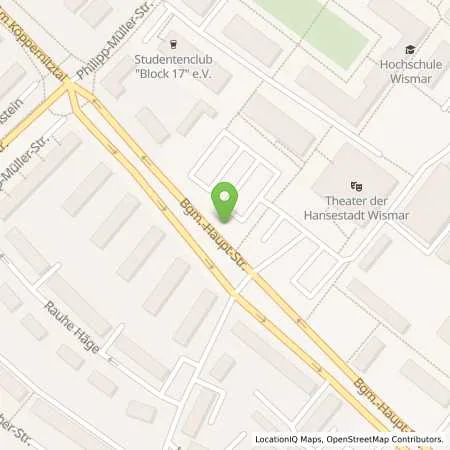 Standortübersicht der Tankstelle E.DIS AG in 23966 Wismar