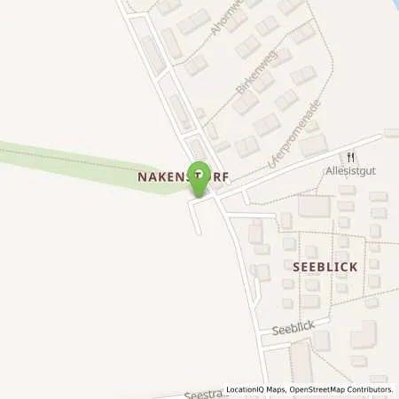 Standortübersicht der Tankstelle Seehotel am Neuklostersee (Seehotel Nalbach OHG) in 23992 Nakenstorf