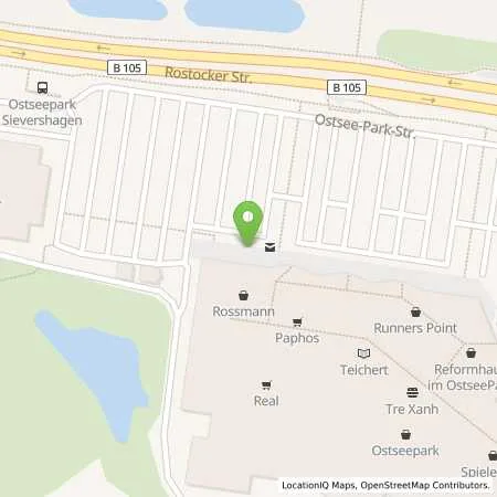 Standortübersicht der Tankstelle Charge-ON in 18069 Lambrechtshagen