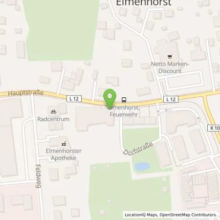 Standortübersicht der Tankstelle Autohaus Lars Rosenkranz e. K. in 18107 Elmenhorst (Lichtenhagen)