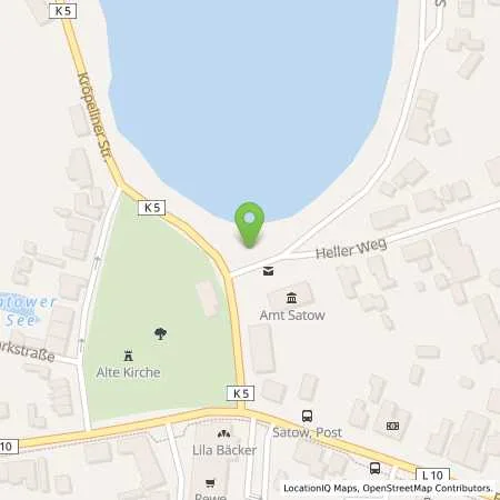 Standortübersicht der Tankstelle Charge-ON in 18239 Satow