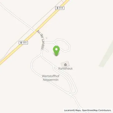 Standortübersicht der Tankstelle Inselwerke eG in 17429 Benz (Neppermin)