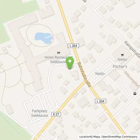Standortübersicht der Tankstelle Familien Wellness Hotel Seeklause in 17449 Trassenheide
