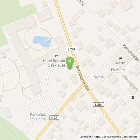 Standortübersicht der Tankstelle Familien Wellness Hotel Seeklause in 17449 Trassenheide