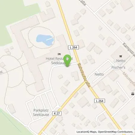 Standortübersicht der Tankstelle Familien Wellness Hotel Seeklause in 17449 Trassenheide