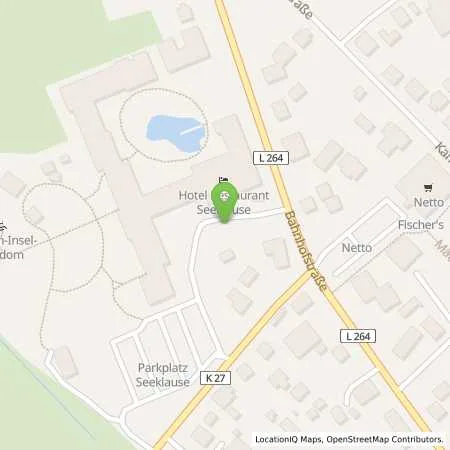 Standortübersicht der Tankstelle Familien Wellness Hotel Seeklause in 17449 Trassenheide