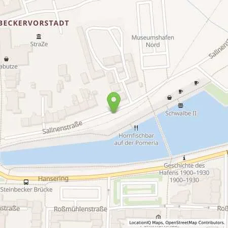 Standortübersicht der Tankstelle Stadtwerke Greifswald GmbH in 17489 Greifswald