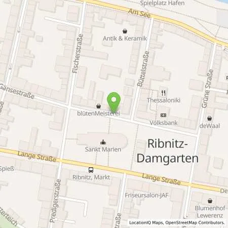 Standortübersicht der Tankstelle Charge-ON in 18211 Ribnitz (Damgarten)