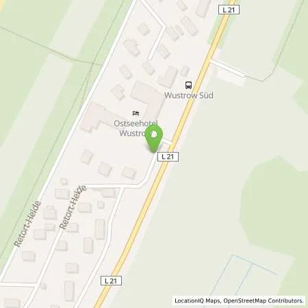 Standortübersicht der Tankstelle Charge-ON in 18347 Ostseebad Wustrow