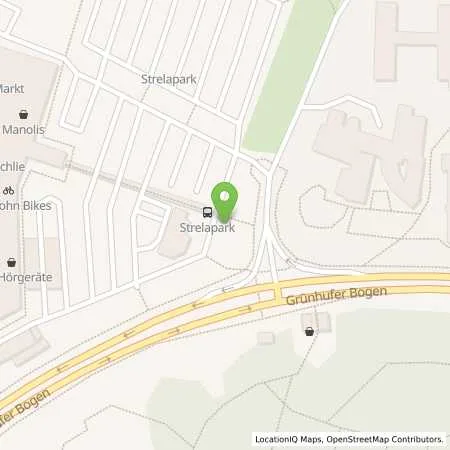 Standortübersicht der Tankstelle SWS Energie GmbH in 18437 Stralsund