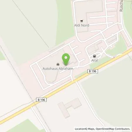 Standortübersicht der Tankstelle Autohaus Abraham GmbH in 18528 Bergen auf Rügen