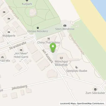 Standortübersicht der Tankstelle SWS Energie GmbH in 18586 Baabe