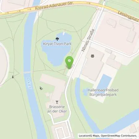 Standortübersicht der Tankstelle Braunschweiger Versorgungs-AG & Co. KG in 38100 Braunschweig