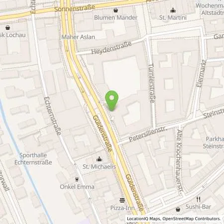 Standortübersicht der Tankstelle Braunschweiger Versorgungs-AG & Co. KG in 38100 Braunschweig