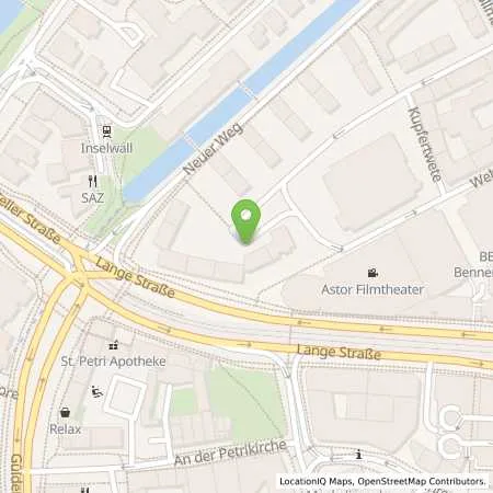 Standortübersicht der Tankstelle Braunschweiger Versorgungs-AG & Co. KG in 38100 Braunschweig